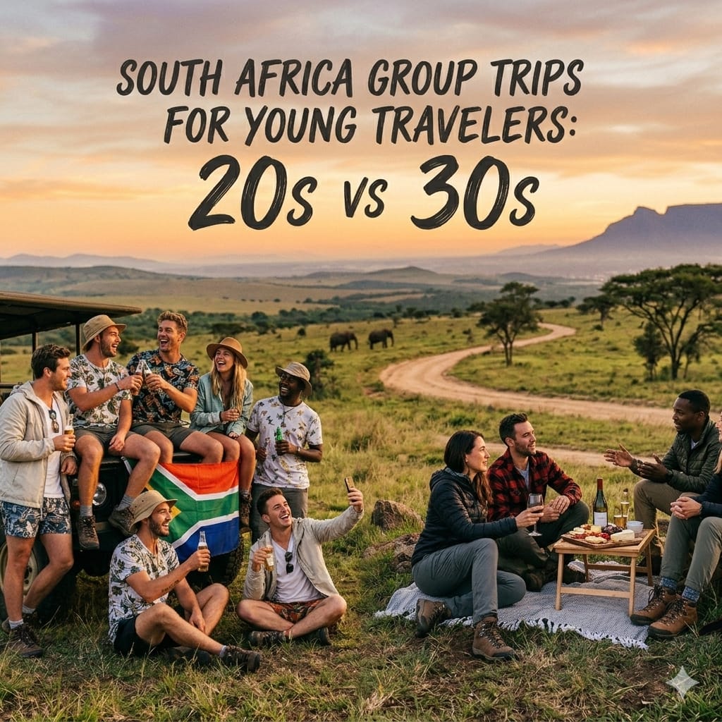 South Africa Group Trips for Young Travelers: 20s vs 30s
