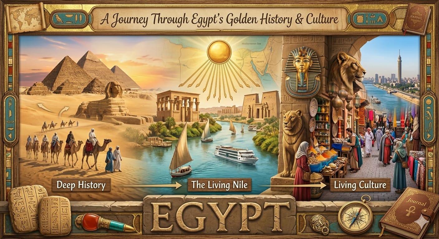 Journey Through Egypt's Rich History and Culture with Kito Afrika