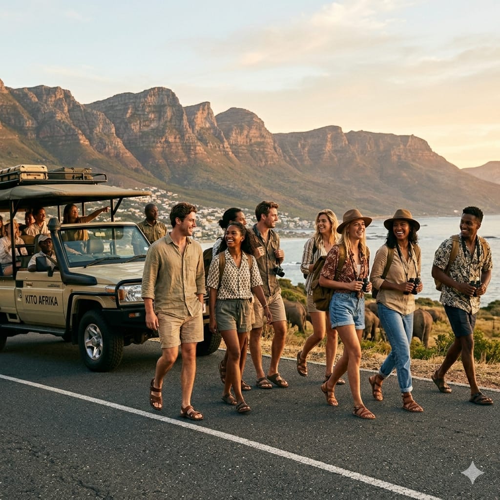 Kito Afrika group on a South African adventure