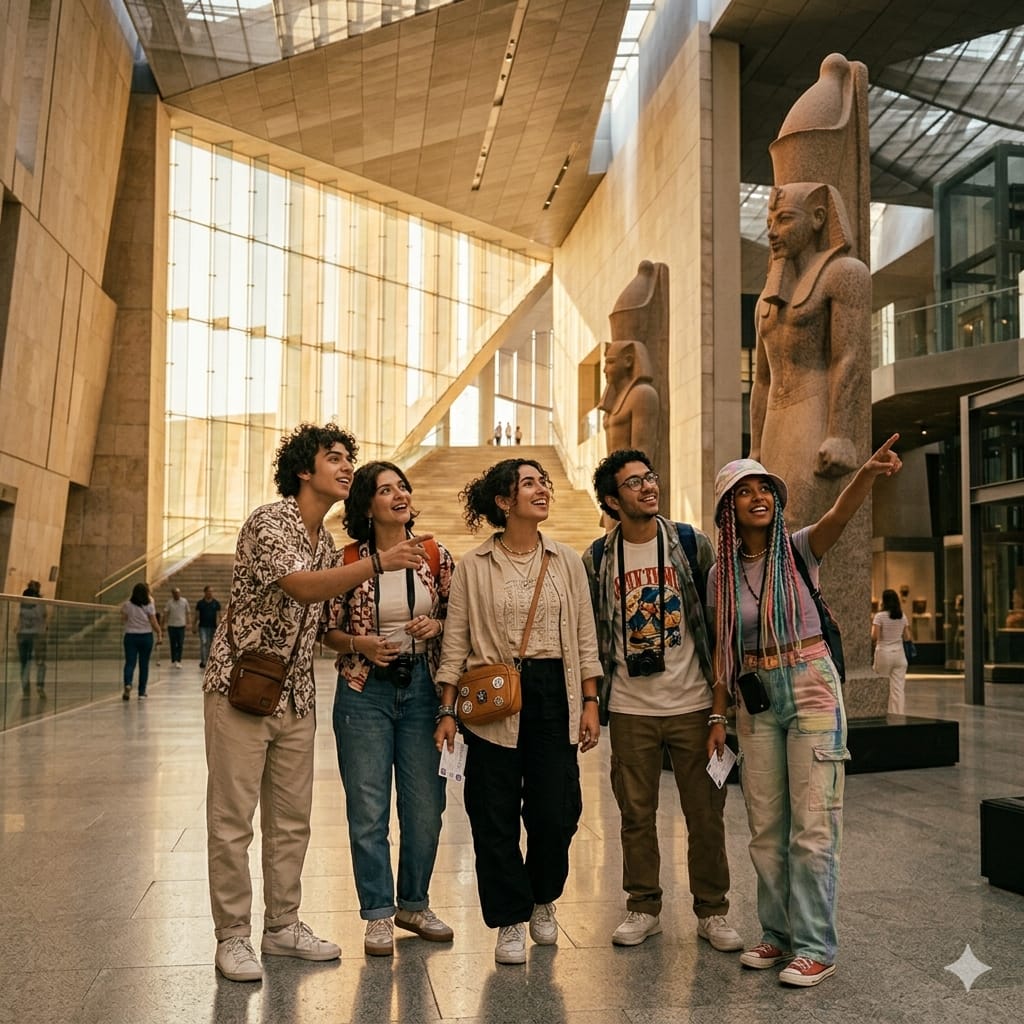 Grand Egyptian Museum on a Budget: Ticket Hacks for Gen Zs + Is the Free Entry Actually Worth It?